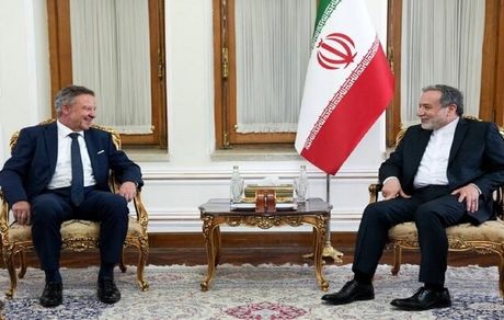 دیدار خداحافظی سفیر آلمان با عراقچی