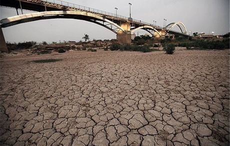 خشک شدن دو تالاب در استان خوزستان