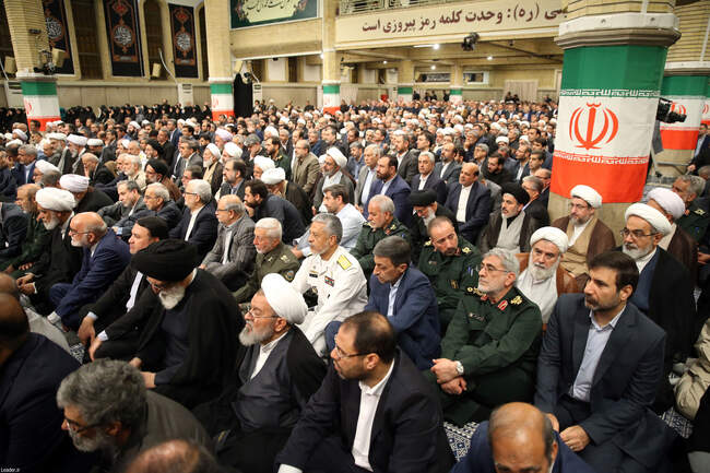 مراسم تنفیذ حکم مسعود پزشکیان به عنوان رئیس جمهور توسط رهبر معظم انق�