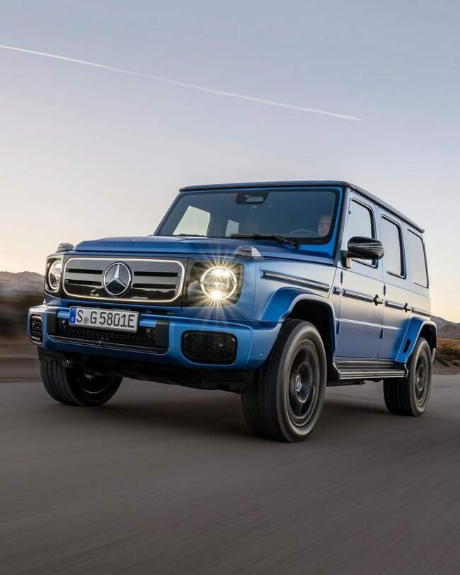 رونمایی از نسخه فول الکتریک G-Class مرسدس بنز در چین