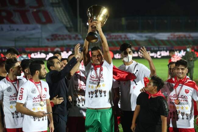 تصاویر | جشن پنجمین قهرمانی متوالی پرسپولیس در لیگ برتر