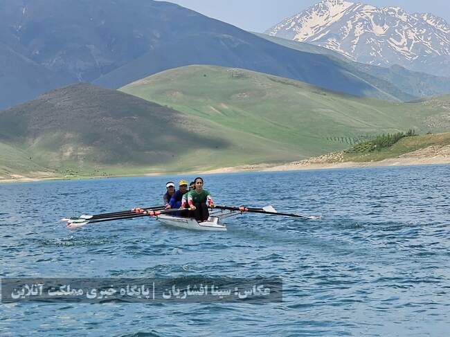 ششمین اردوی تیم ملی روئینگ بانوان در حال برگزاریست / تصاویر