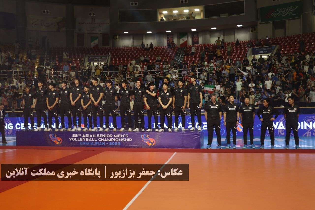 فینال و مراسم اختتامیه والیبال قهرمانی مردان آسیا در ارومیه / تصاویر