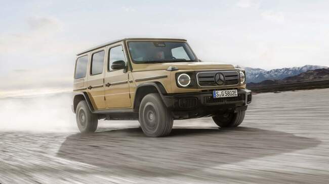 رونمایی از نسخه فول الکتریک G-Class مرسدس بنز در چین