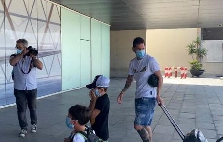 مسی برای تعطیلات به جده عربستان رفت