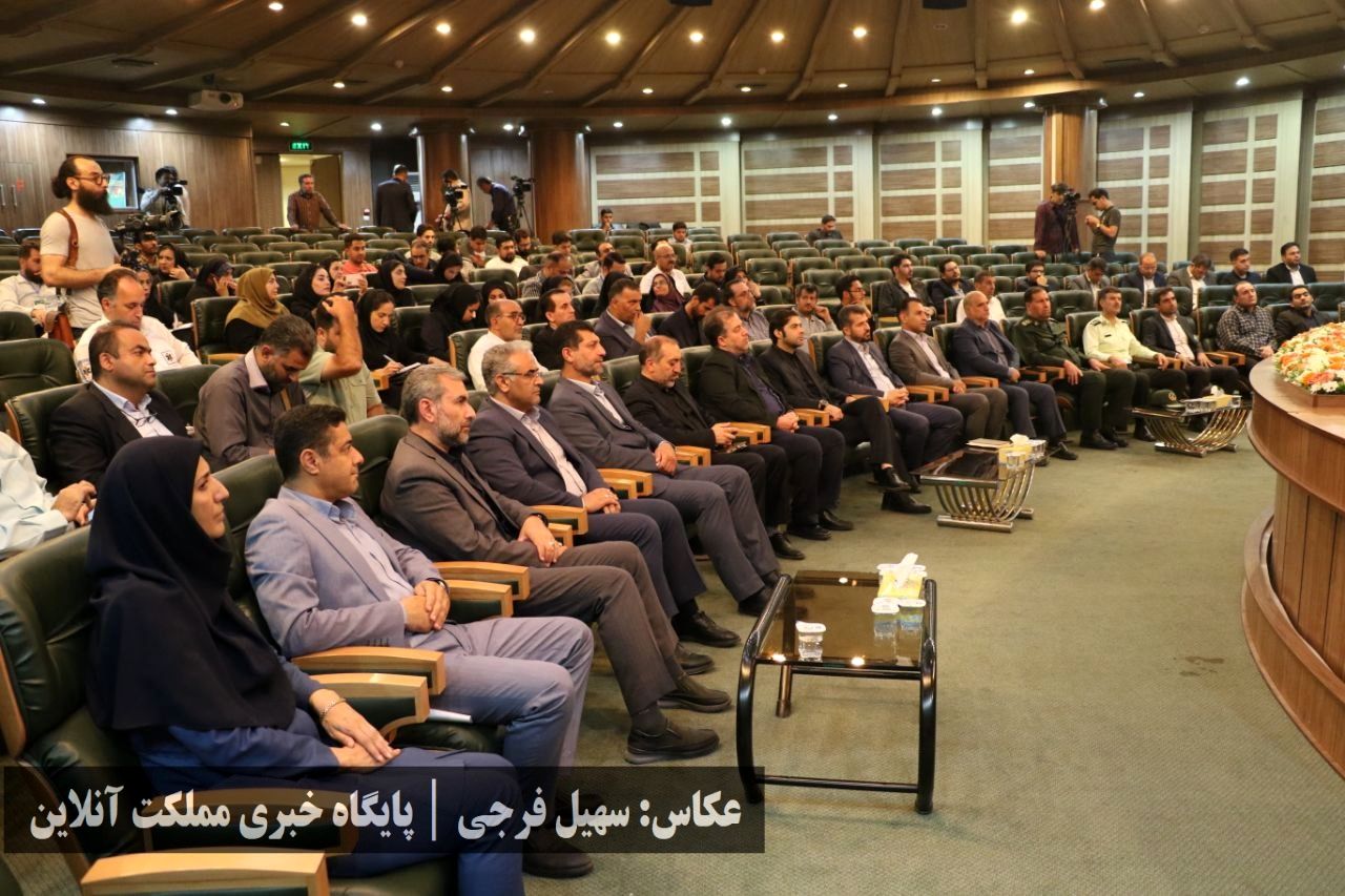 حضور پرتعداد خبرنگاران آذربایجان‌غربی در نشست خبری والیبال قهرمانی مردان آسیا در روز خبرنگار