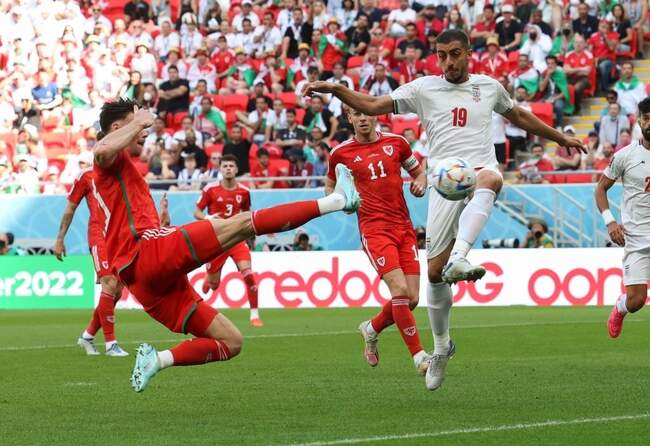 جام جهانی: بازی ایران و ولز از دید لنز دوربین‌ها