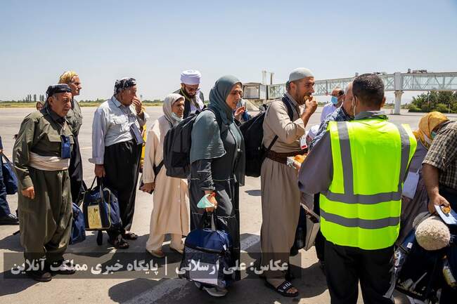 بازگشت حجاج آذربایجان‌غربی از سرزمین وحی