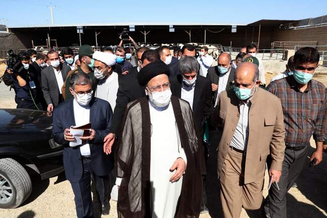 سفر استانی حجت‌الاسلام رئیسی به استان فارس از دید دوربین