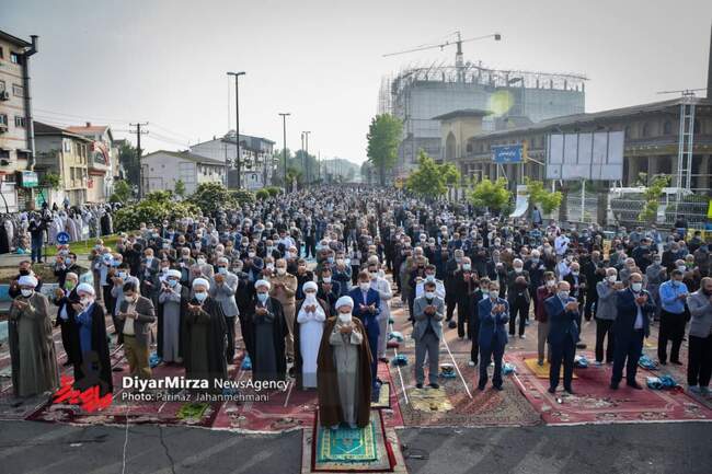 نماز عید فطر ۱۴۰۰ در نقاط مختلف کشور