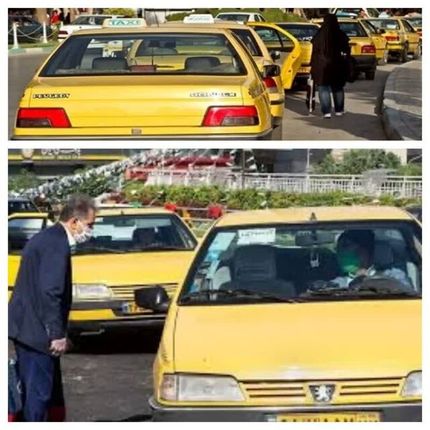 افزایش شدید قیمت کرایه تاکسی در پارس آباد