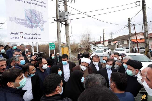 سفر رئیس جمهور به استان گیلان از نگاه دوربین‌ها