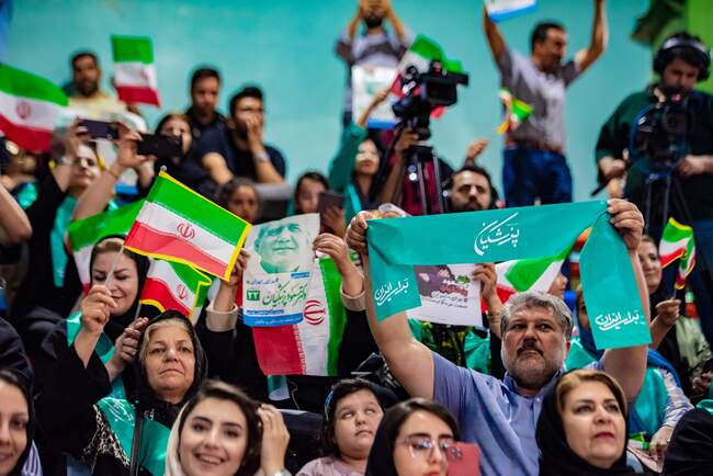 تصاویری از یک هفته تبلیغات انتخابات ریاست جمهوری در ارومیه