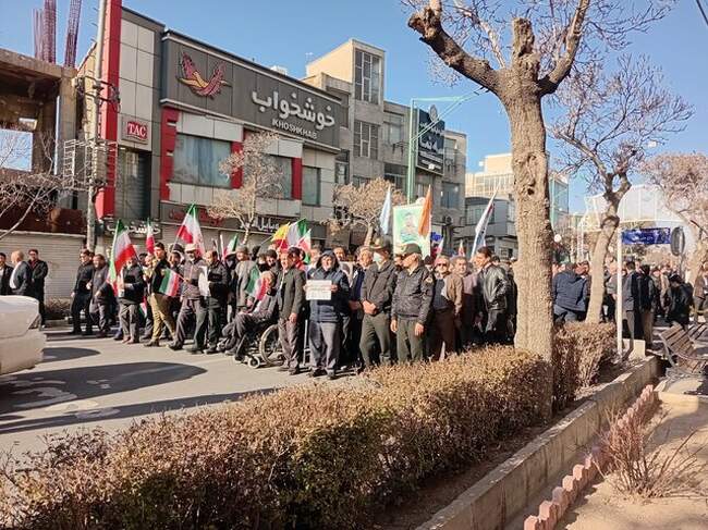 گزارش راهپیمایی سراسری مردم ایران در واکنش به اتفاقات اخیر + تصاویر