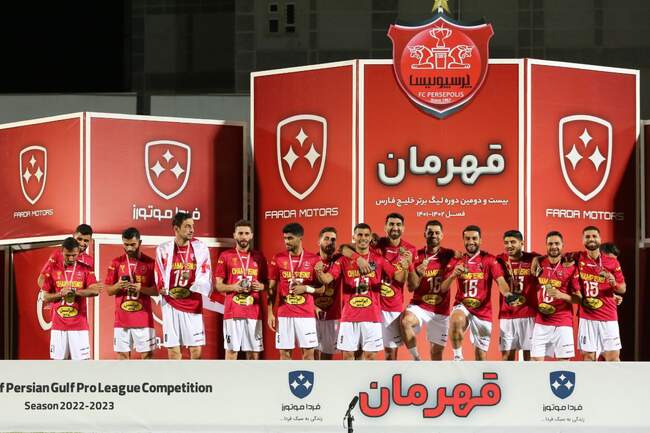 بازی پرسپولیس و نساجی و جشن قهرمانی سرخپوشان / تصاویر