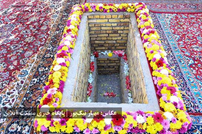 تشییع و تدفین شهید گمنام ۱۷ ساله در یادمان مجموعه ورزشی غدیر ارومیه
