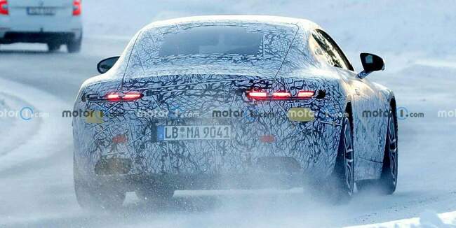 تصویر جاسوسی از مرسدس بنز AMG GT لو رفت