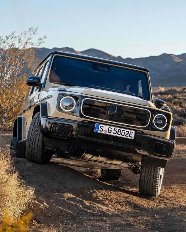 رونمایی از نسخه فول الکتریک G-Class مرسدس بنز در چین