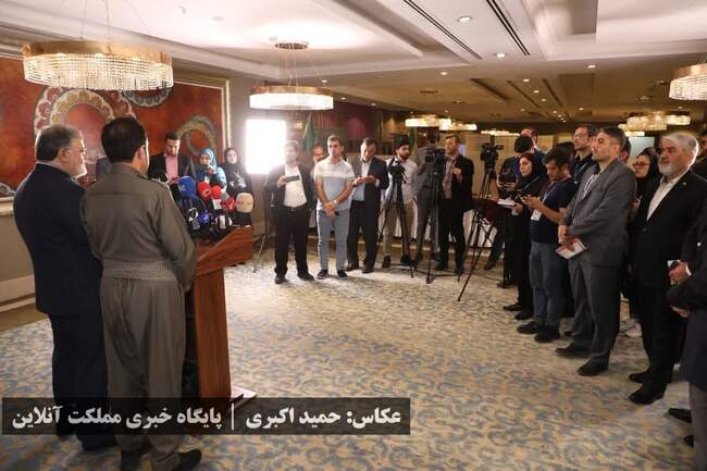 نخستین نشست استانداران هم مرز جمهوری اسلامی ایران و اقلیم کردستان عر