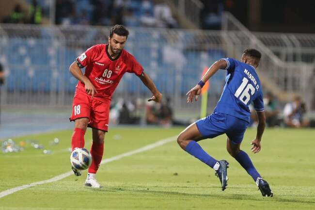 بازی پرسپولیس و الهلال از لنز دوربین