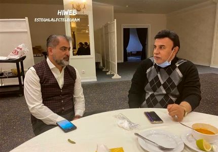 حضور خلیل‌زاده در اردوی استقلال