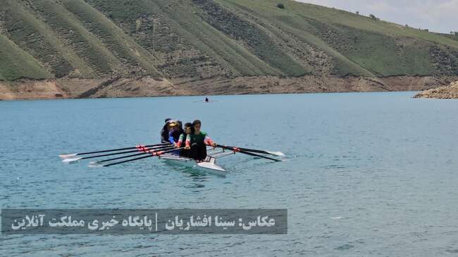 ششمین اردوی تیم ملی روئینگ بانوان در حال برگزاریست / تصاویر