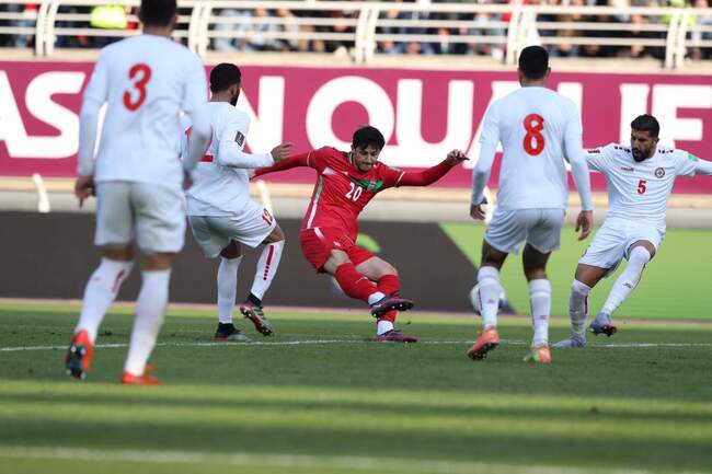 دیدار ایران و لبنان از نگاه دوربین