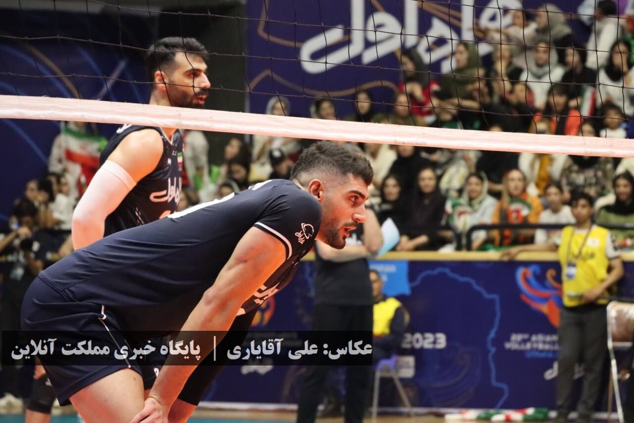 روز ششم والیبال قهرمانی مردان آسیا در ارومیه / تصاویر