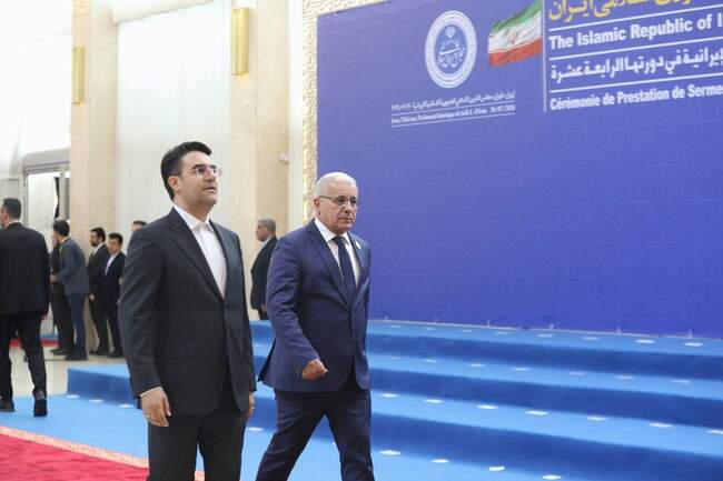 آیین تحلیف رئیس جمهور منتخب دولت چهاردهم