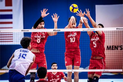 صعود تیم ملی والیبال جوانان به نیمه نهایی جهان