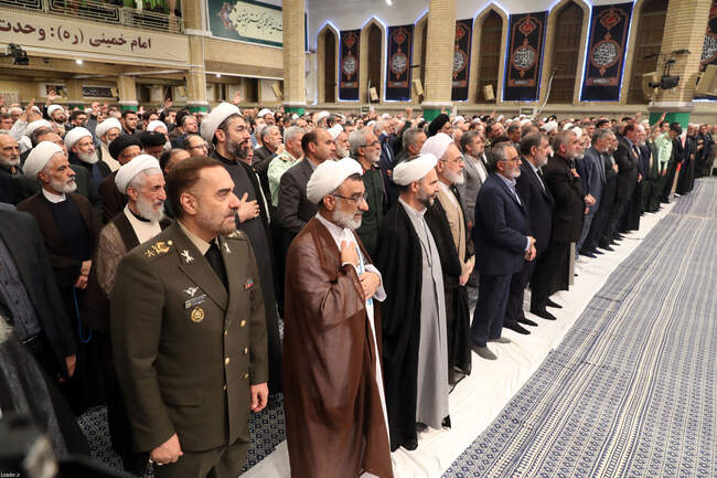 مراسم تنفیذ حکم مسعود پزشکیان به عنوان رئیس جمهور توسط رهبر معظم انق�
