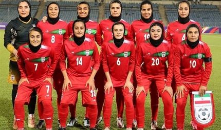 صعود ۶ رده‌ای تیم ملی فوتبال بانوان ایران در رنکینگ فیفا