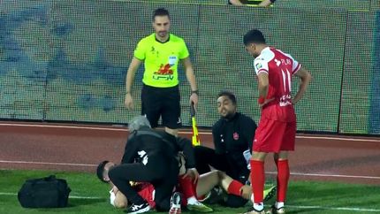 بازیکن پرسپولیس، فصل را از دست داد