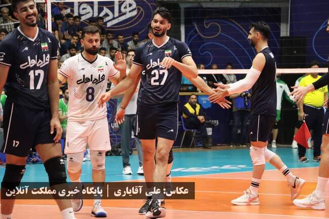 روز چهارم والیبال قهرمانی مردانی آسیا: برد راحت ایران مقابل پاکستان  