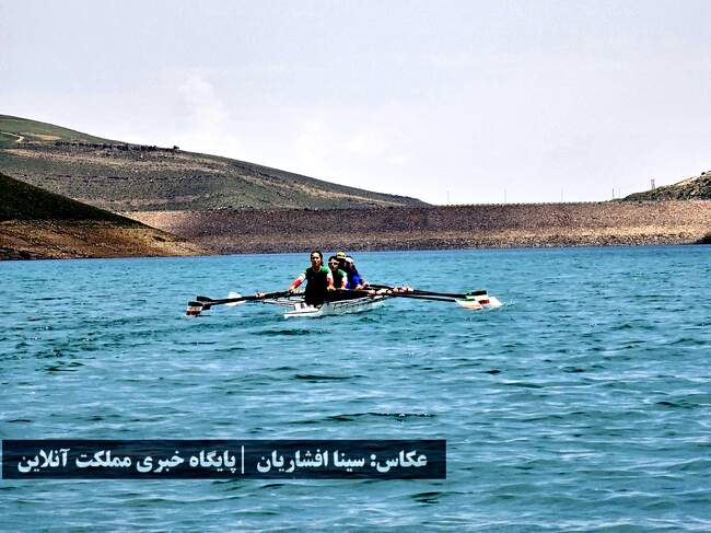 ششمین اردوی تیم ملی روئینگ بانوان در حال برگزاریست / تصاویر