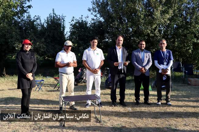 دومین دوره مسابقات آزاد گلف شمال‌غرب کشور از نگاه دوربین