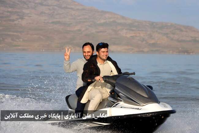 جشنواره فرهنگی، ورزشی و تفریحی دریاچه ارومیه با استقبال ۱۵ کیلومتری 