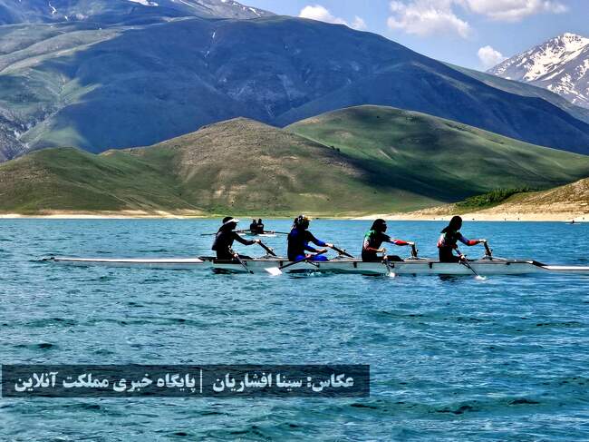 ششمین اردوی تیم ملی روئینگ بانوان در حال برگزاریست / تصاویر