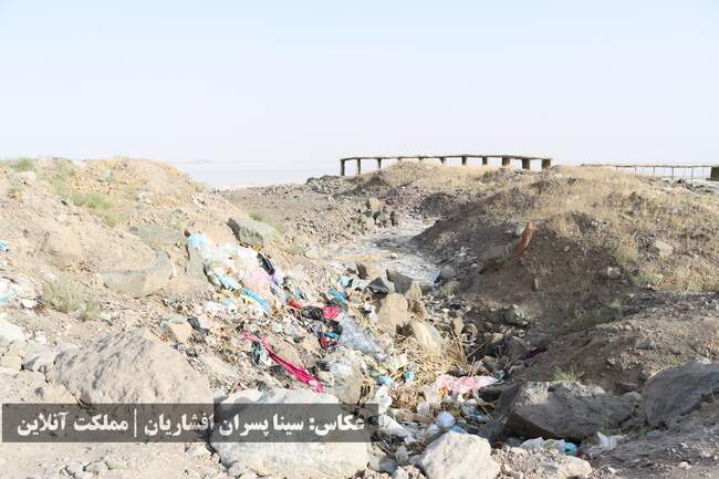 تصاویر | دریاچه ارومیه در انتظار مرگ
