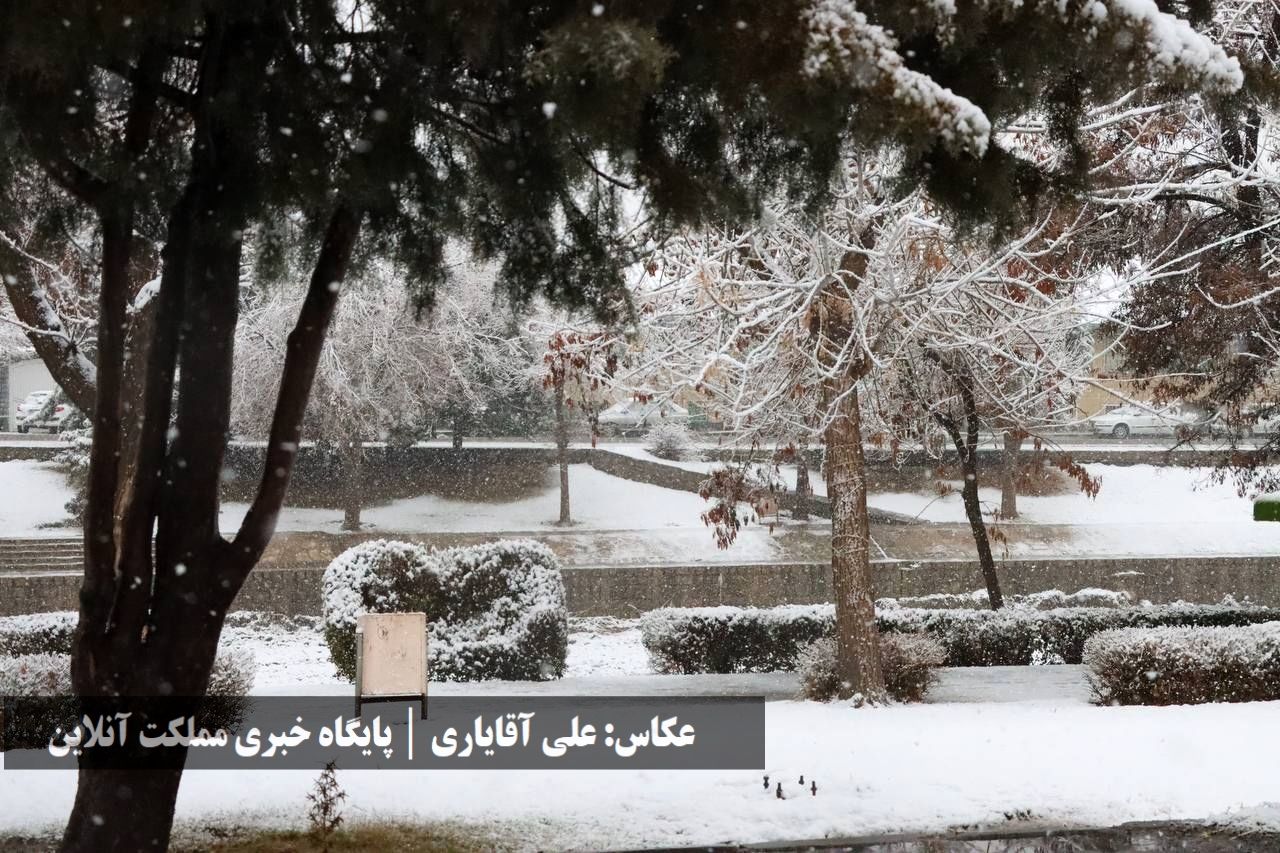 طراوت زمستانی ارومیه با اولین برف سال