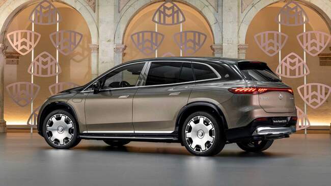 مرسدس بنز لوکس EQS SUV Maybach معرفی شد