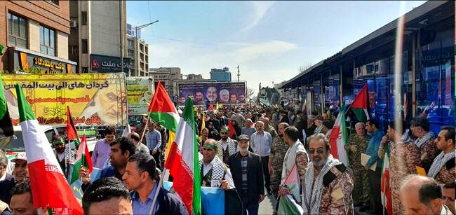راهپیمایی روز جهانی قدس در نقاط مختلف کشور
