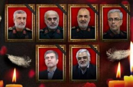 آغاز مراسم تشییع پیکر فرماندهان نظامی و دانشمندان کشورمان