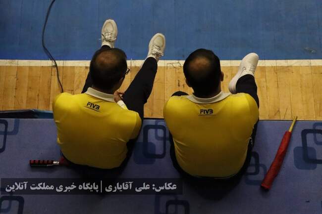 پایان نیم فصل نخست لیگ برتر والیبال با شکست صدرنشین | تصاویر