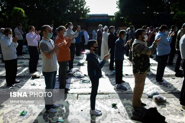 نماز عید فطر ۱۴۰۰ در نقاط مختلف کشور