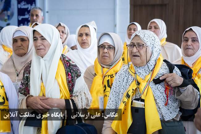 اعزام زائرین سرزمین وحی (حجاج) آذربایجان‌غربی از فرودگاه بین‌الملل�