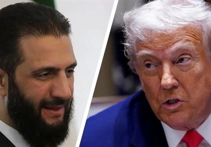 ترامپ با رئیس دولت موقت سوریه دیدار و گفتگو کرد