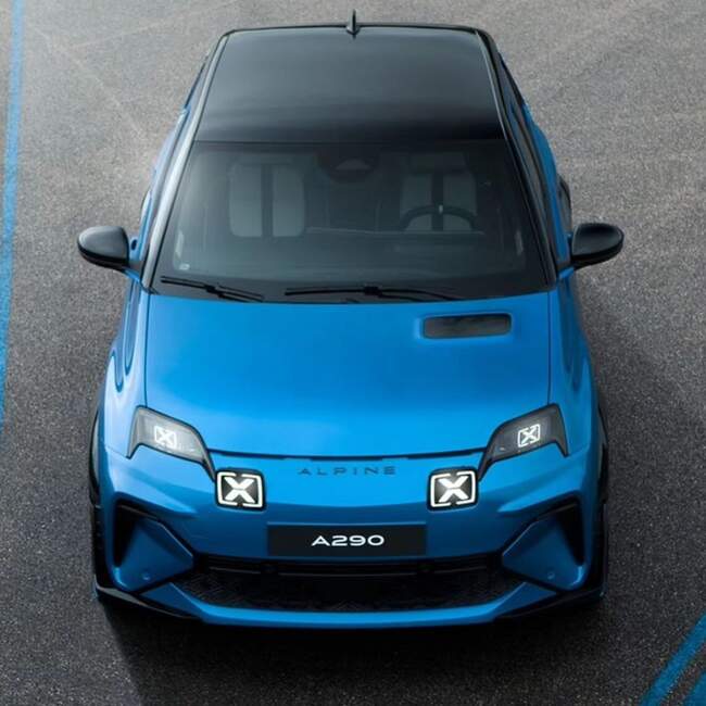 تعریف متفاوت از رانندگی خودروهای الکتریکی با هاچ بک جذاب Alpine A290