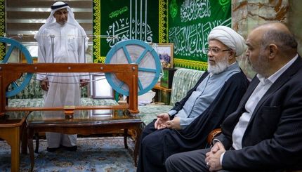 طولانی‌ترین قرآن در جهان به موزه عتبه حسینی نجف اهدا شد