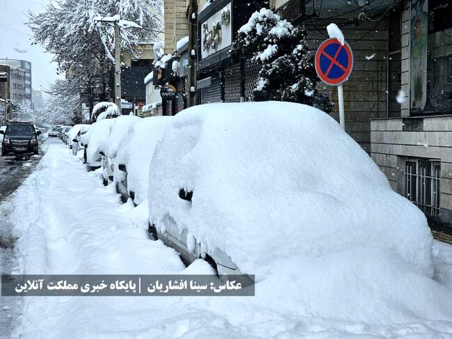 برف، ارومیه را سفیدپوش کرد + تصاویر